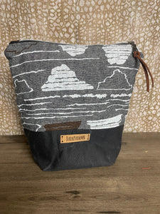 In the Clouds Regular Wedge Project Bag