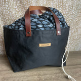 Spooks Waxed Canvas Large Clear Water Project Bag