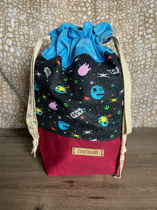 Starwars Scatter Drawstring Project Bag
