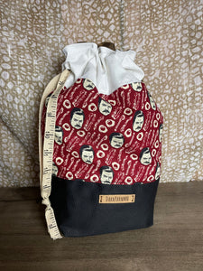 Eggs and bacon Drawstring Project Bag
