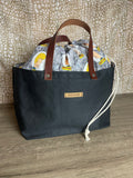Beavis Waxed Canvas Large Clear Water Project Bag